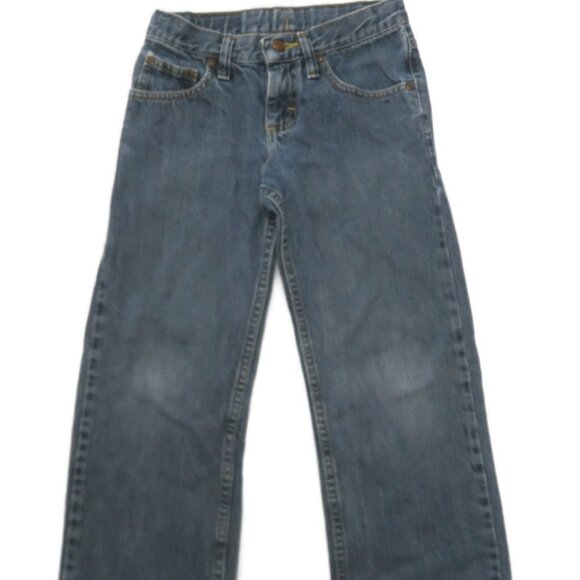 Lee Premium Select Boys Youth Straight Leg Blue Jeans 10R Cotton Adjustable - Picture 1 of 5